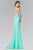 Embroidered Sweetheart A-Line Dress GL2016