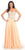 Strapless Embroidered Chiffon Gown GL2018