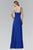 Jewel Illusion Ornate A-Line Gown GL2027