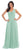 Asymmetrical Ruched Chiffon Gown GL2028