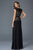 Lace Bateau Neck A-Line Dress GL2043