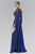 Embellished Bateau Neck A-Line Gown GL2057