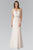 Strapless Sweetheart Crystal Jeweled Long Dress GL2060