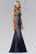 Sequined Sweetheart Trumpet Dress GL2090