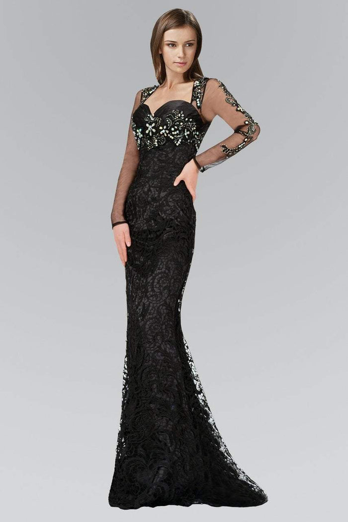 Embellished Sweetheart Dress GL2101