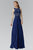Embellished Jewel Neck A-Line Dress GL2103