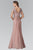 Laced Bateau Neck Dress GL2105
