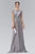 Laced Bateau Neck Dress GL2105