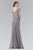 Laced Bateau Neck Dress GL2105