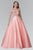 Jewel Embellished Sheer Bodice Ballgown GL2112
