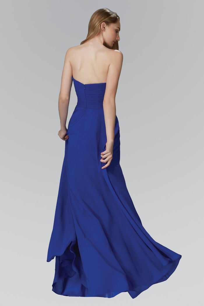 Beaded Sweetheart A-Line Dress GL2114