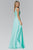 Beaded V-Neck A-Line Dress GL2115