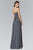 Shirred Sweetheart Corset Gown  GL2165