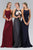 Lace Embellished Scoop Neck Long Dress GL2170