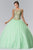 Illusion Gilt Embroidered Ballgown GL2207