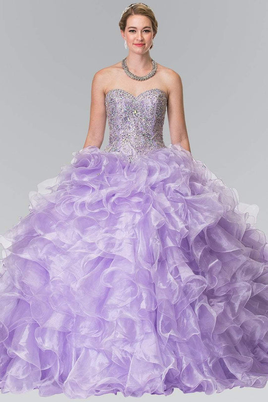 Ruffled Sweetheart Ballgown GL2209
