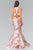 Chic V-Neck Mikado Mermaid Dress GL2224