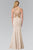 Bead Embellished Halter Neck Gown GL2237