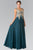 Intricate Lace V-Neck A-Line Gown GL2311