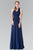 Long Chiffon Halter Dress GL2362