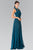 Long Chiffon Halter Dress GL2362