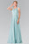 Sleek Scoop Neck Long A-line Dress GL2365