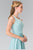 Sleek Scoop Neck Long A-line Dress GL2365