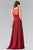 Sleek Scoop Neck Long A-line Dress GL2365
