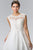 GL2368 Lace Embellished Illusion Jewel Organza Gown