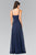 Sweetheart Spaghetti Strap Ruched Bodice Dress GL2374