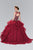 GL2378 Beaded Illusion Sweetheart Ballgown with Bolero