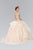 GL2378 Beaded Illusion Sweetheart Ballgown with Bolero