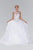 GL2378 Beaded Illusion Sweetheart Ballgown with Bolero