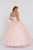 GL2427 Embellished Sweetheart Ballgown with Bolero