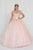GL2427 Embellished Sweetheart Ballgown with Bolero