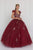 GL2427 Embellished Sweetheart Ballgown with Bolero