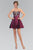 Sequined Sweetheart Tulle A-Line Dress GS1023