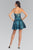 Sequined Sweetheart Tulle A-Line Dress GS1023