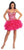 Organza Corset Style Ruffle Dress GS1024