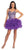Organza Corset Style Ruffle Dress GS1024