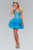 Organza Corset Style Ruffle Dress GS1024