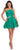 Jeweled One Shoulder Short Ruffled Dress GS1037