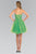 Jeweled Straight Neck Tulle A-line Dress GS1050