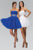 Jewel Embellished Waist Sweetheart Dress GS1053