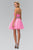 Jeweled Ruched Sweetheart Tulle A-line Dress GS1139