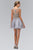 Jewel-Toned Illusion Tulle Dress GS1335