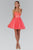 Jeweled Strapless Lace-up Back Cocktail Dress GS1345