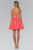 Jeweled Strapless Lace-up Back Cocktail Dress GS1345