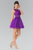 Sleeveless Lace Bodice Short Dress GS1427