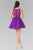 Sleeveless Lace Bodice Short Dress GS1427